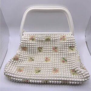 True Vintage 1960s Grandee Capsule Purse Bubble Flowers